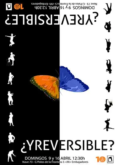 Cartel de ¿YREVERSIBLE?
