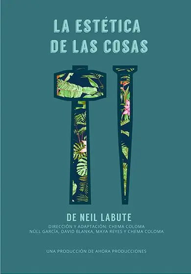 Cartel de La estética de las cosas