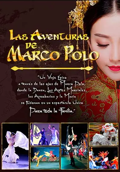 Cartel de Las aventuras de Marco Polo