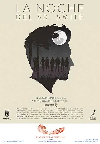 Cartel de La noche del Sr. Smith