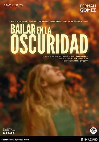 Cartel de Bailar en la oscuridad