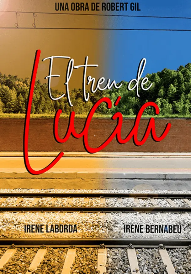 Cartel de El tren de Lucía