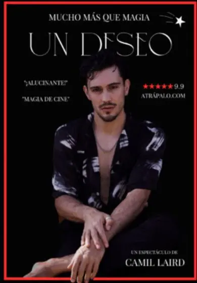 Cartel de Un deseo con Camil