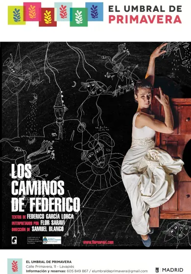 Cartel de Los caminos de Federico