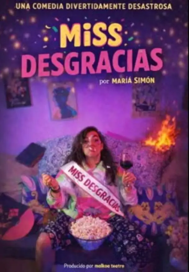 Cartel de Miss Desgracias