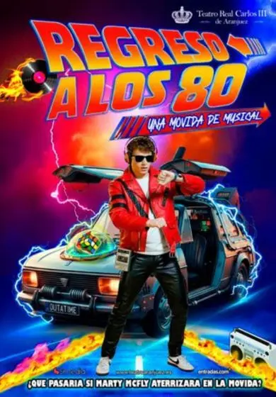 Cartel de Regreso a los 80