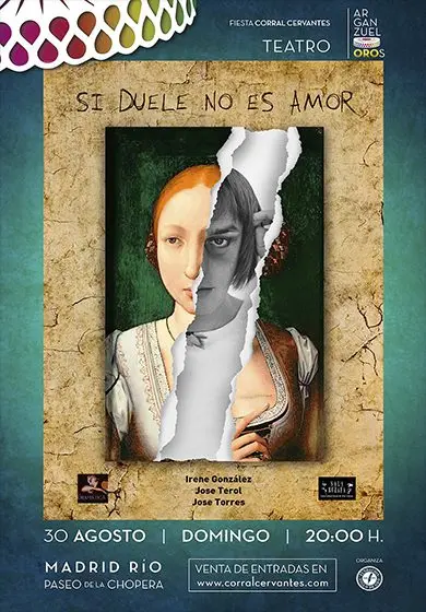 Cartel de Si duele no es amor