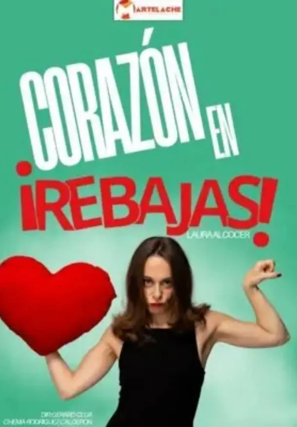 Cartel de Corazón en rebajas
