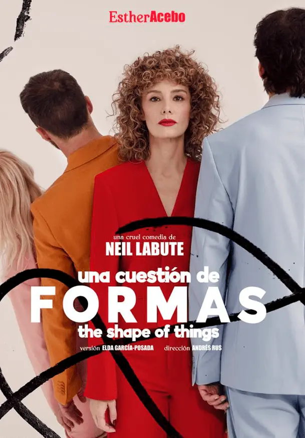 Cartel de Una cuestión de formas (The Shape of Things)