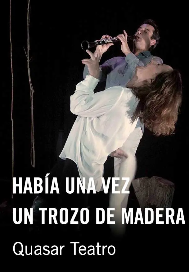 Cartel de Juego de Niños | Había una vez un trozo de madera