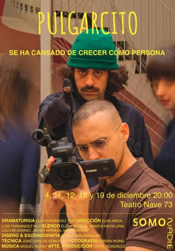 Cartel de Pulgarcito se ha cansado de crecer como persona