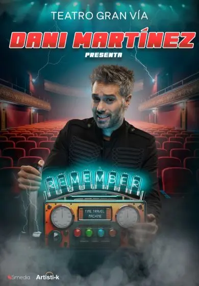 Cartel de Dani Martínez: Remember