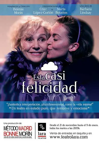 Cartel de Esta casi felicidad