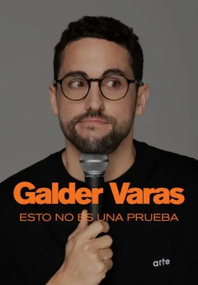 Cartel de Galder Varas: Esto no es una prueba