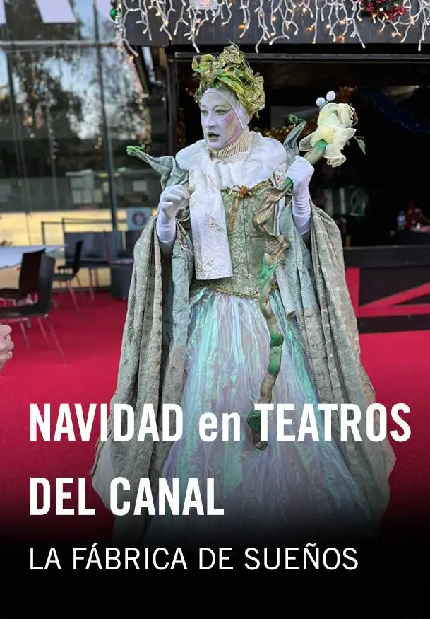 Cartel de La Fábrica de Sueños: Navidad en Teatros del Canal