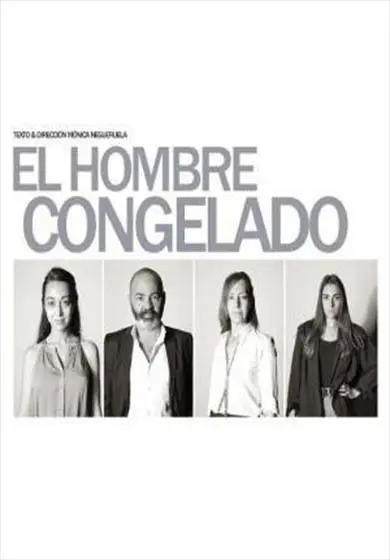Cartel de El hombre congelado