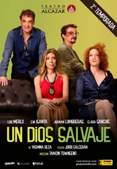 Cartel de Un Dios Salvaje