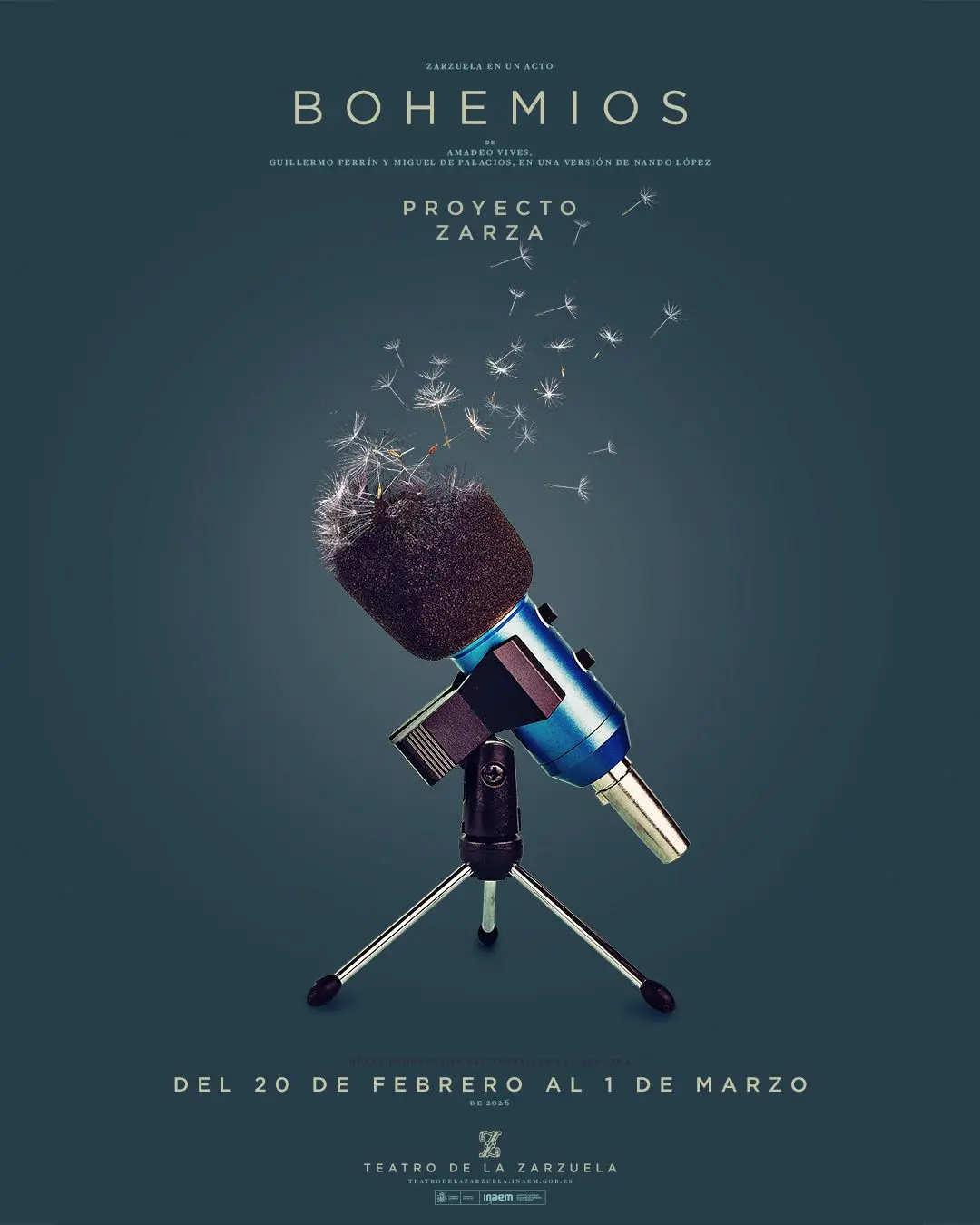 Cartel de Bohemios - Proyecto Zarza
