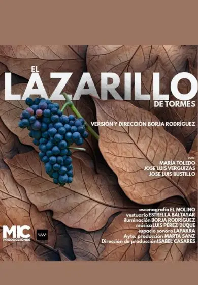 Cartel de El Lazarillo de Tormes