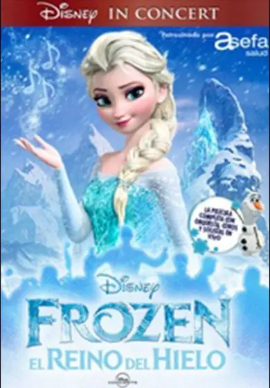 Cartel de Disney in Concert - Frozen