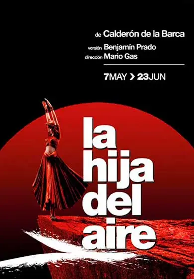 Cartel de La hija del aire