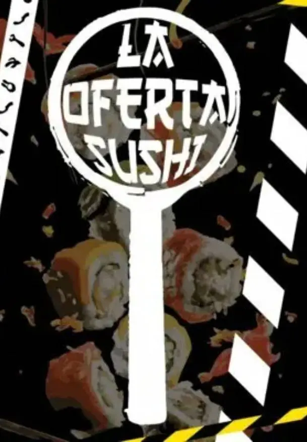 Cartel de La oferta sushi
