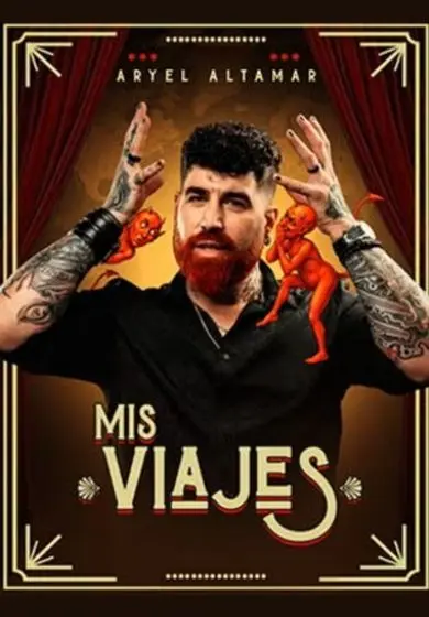 Cartel de Mis Viajes - Magia Mental de Aryel Altamar