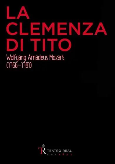 Cartel de La clemenza di Tito