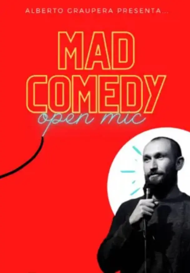 Cartel de Cata de Cerveza + Mad Comedy
