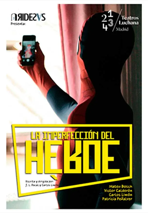 Cartel de La imperfección del héroe