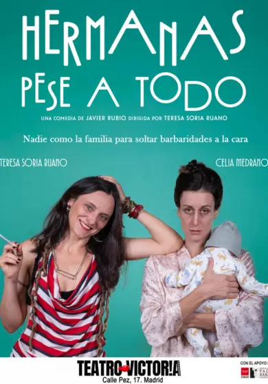 Cartel de Hermanas pese a todo