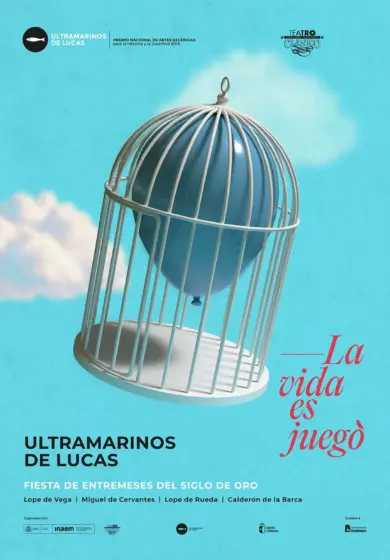 Cartel de La vida es juego