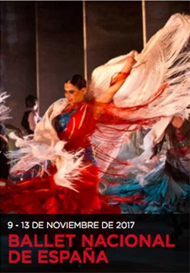Cartel de Ballet Nacional de España: Sorolla