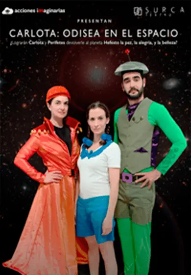 Cartel de Carlota: Odisea en el Espacio
