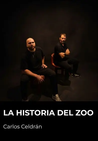 Cartel de La historia del zoo