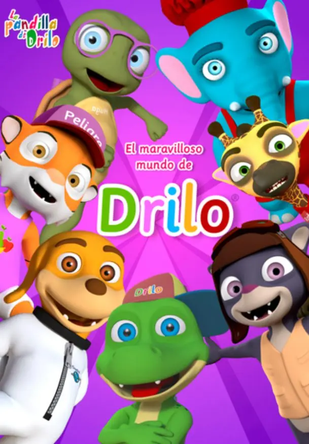 Cartel de El Maravilloso Mundo de Drilo