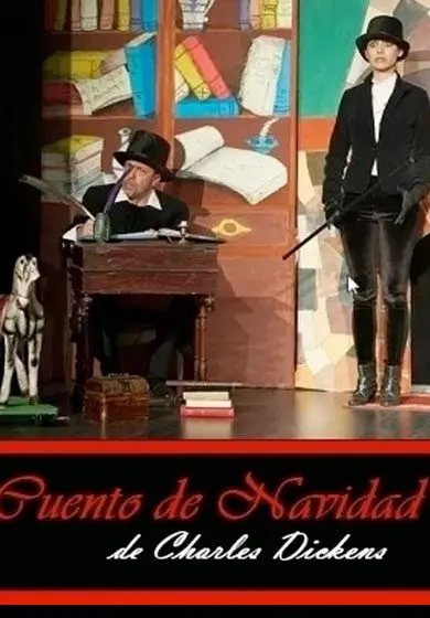 Cartel de Cuento de Navidad, de Charles Dickens