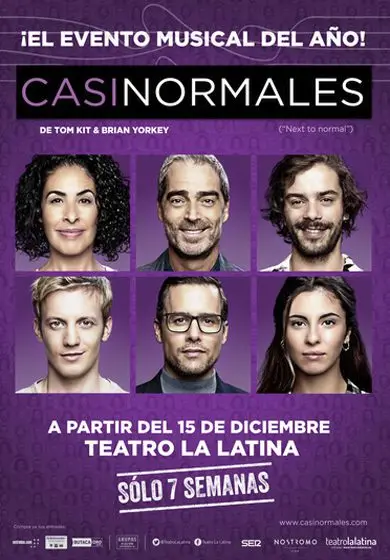 Cartel de Casi normales