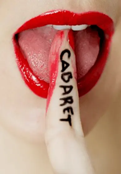 Cartel de Pía Tedesco: Life is a Cabaret