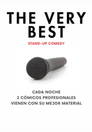 Cartel de The very best: Noche de monólogos