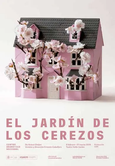 Cartel de El jardín de los cerezos