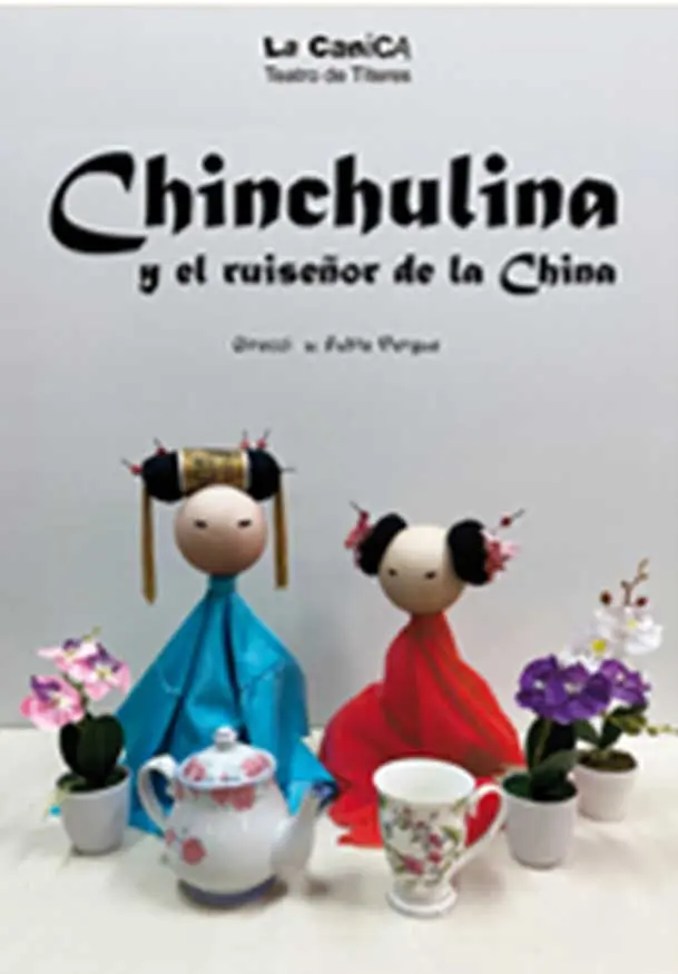 Cartel de Chinchulina y el ruiseñor de la China
