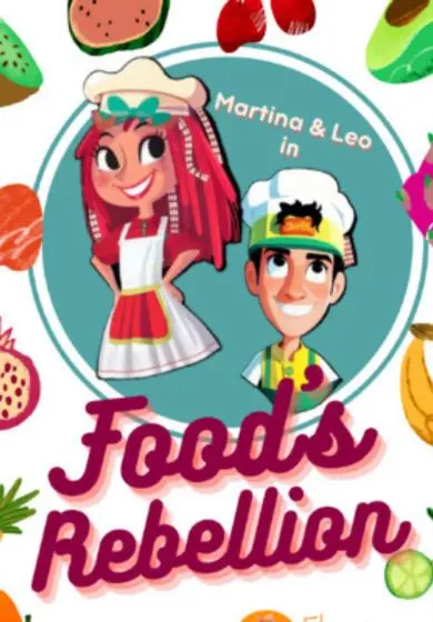 Cartel de Rebelion in the kitchen