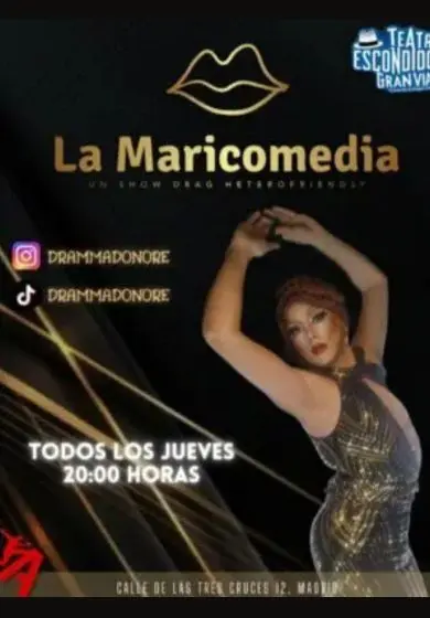 Cartel de La Maricomedia