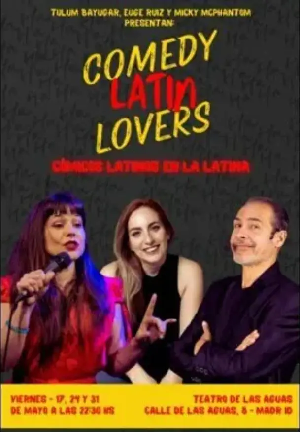 Cartel de Comedy Latin Lovers