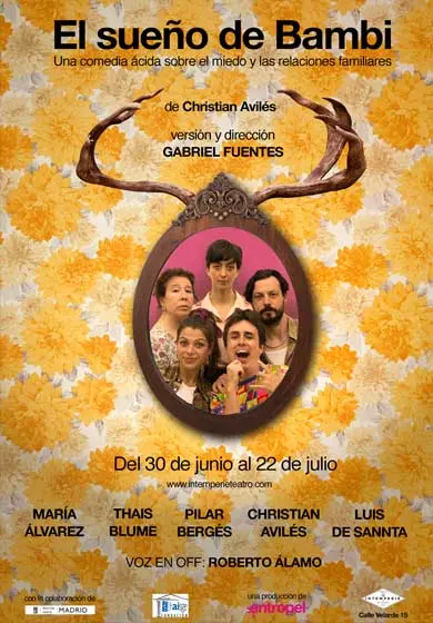Cartel de El sueño de Bambi
