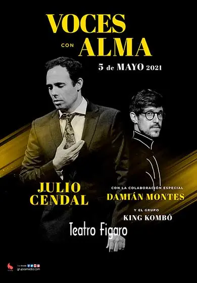 Cartel de Voces con alma