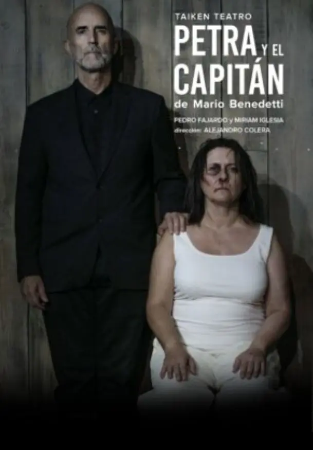 Cartel de Petra y el capitán