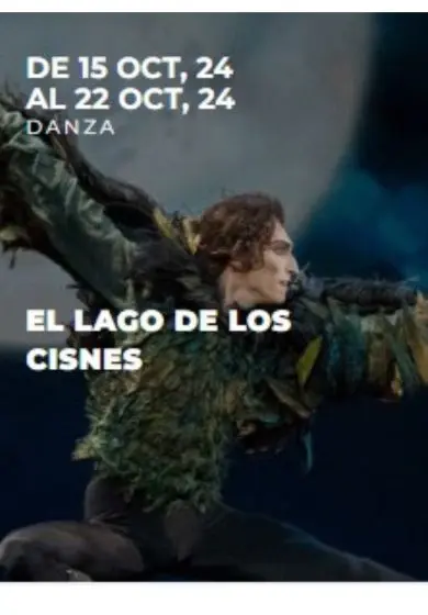 Cartel de Tamara Rojo: El lago de los cisnes