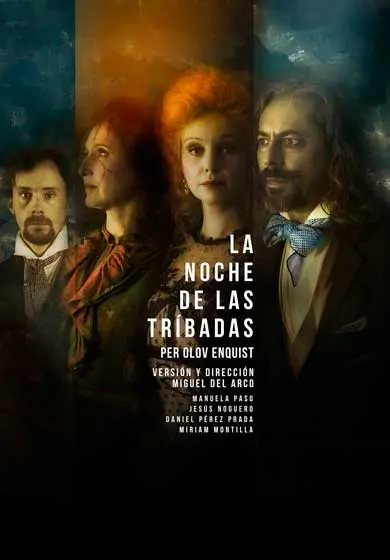 Cartel de La noche de las tríbadas